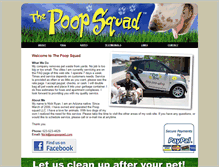 Tablet Screenshot of poopsquad.com